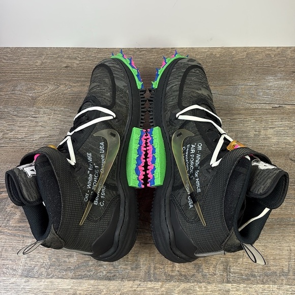 ? Nike x Off-White Air Force 1 Mid SP “Black” – Size 13– DO6290-001 main image 5